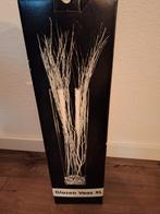 Te koop glazen vaas, 70 cm hoog, Ophalen, Overige kleuren, Glas, 50 tot 75 cm