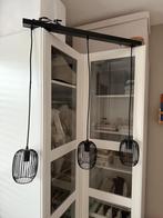 Hang lamp met 3 lampen, Ophalen, Gebruikt, Metaal, 50 tot 75 cm