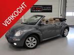 Volkswagen New Beetle Cabriolet 1.6 Cabrio Airco Leer NL-aut, 65 €/maand, Gebruikt, Beetle (Kever), 4 cilinders