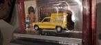 Simca 1100 geel, Diorama electriciën, 1:43 met magazine, Hobby en Vrije tijd, Modelauto's | 1:43, Ophalen of Verzenden, Nieuw