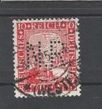 Duitsland, Duitse Rijk perfin Michelnummer 373, Postzegels en Munten, Postzegels | Europa | Duitsland, Verzenden, Overige periodes