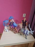 Frozen Figuren en arreslee., Verzamelen, Ophalen of Verzenden, Zo goed als nieuw