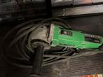 Hitachi G 12SA haakse slijper, Doe-het-zelf en Verbouw, Gereedschap | Slijpmachines, Ophalen, Gebruikt, 700 tot 1000 watt, Haakse handslijpmachine