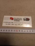 Kb kloeze bouwmaterialen steenhandel transport Zuidwolde, Ophalen of Verzenden, Zo goed als nieuw