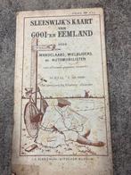 Sleeswijk's Kaart Gooi en Eemland, Boeken, Gelezen, Ophalen of Verzenden, Landkaart, 1800 tot 2000