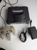Nintendo 64 getest en werkend!, Spelcomputers en Games, Spelcomputers | Nintendo 64, Ophalen of Verzenden, Zo goed als nieuw, Met 1 controller