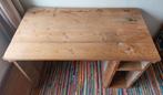 Stoer steigerhouten bureau te koop!, Ophalen, Gebruikt