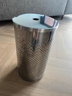 RVS wasmand met deksel, Ophalen, Zo goed als nieuw, Overige kleuren, Overige typen