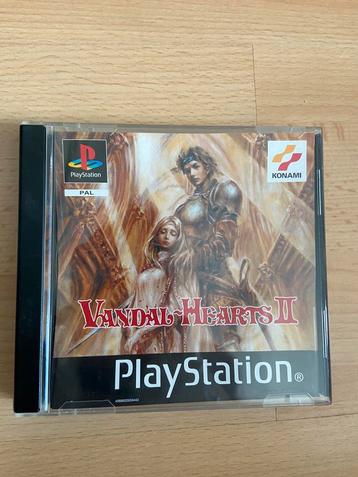 Vandal Hearts II - Playstation 1 Pal - Box only! beschikbaar voor biedingen