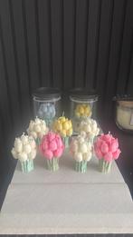 Tulpen kaarsen - Tulip candle, Overige materialen, Wit, Nieuw, Ophalen of Verzenden