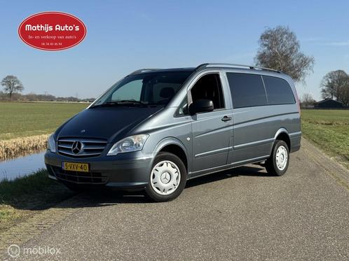 Mercedes Vito Bestel 113 CDI 320 Lang DC Luxe dubbelcabine a, Auto's, Bestelauto's, Bedrijf, Te koop, ABS, Airconditioning, Alarm
