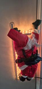 Kerstman op ladder, Ophalen of Verzenden, Zo goed als nieuw