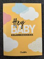 Hey Baby kraambezoekboek - nieuw - bezoek boek Ouders van nu, Kinderen en Baby's, Kraamcadeaus en Geboorteborden, Nieuw, Ophalen of Verzenden