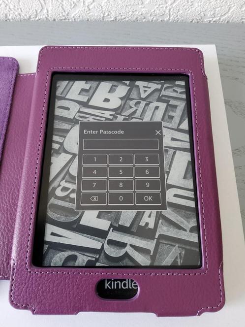TeckNet - Hoes voor 6 inch e-reader paars, Computers en Software, Tablet-hoezen, Nieuw, Bescherming voor- en achterkant, 7 inch of minder