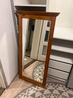 Spiegel met Houten Frame, Ophalen, 100 tot 150 cm, Zo goed als nieuw, Rechthoekig