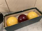 Biljartballen Super Aramith vintage, Ophalen of Verzenden, Gebruikt, Keu of Ballen