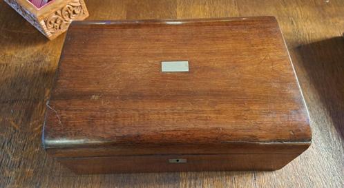 Antiek schrijfkistje of pennen kist mooi voor op het bureau, Antiek en Kunst, Curiosa en Brocante, Ophalen