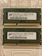 Apple Imac geheugen 2x 1 GB RAM DDR3, Computers en Software, RAM geheugen, Ophalen of Verzenden, Zo goed als nieuw, DDR3, Desktop