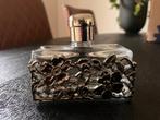 Parfum flesje met zilveren versiering, Ophalen, Zo goed als nieuw