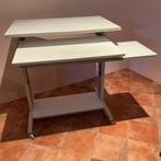 Computer Tafel op Wielen, Ophalen, Zo goed als nieuw, Metaal, 70 tot 120 cm
