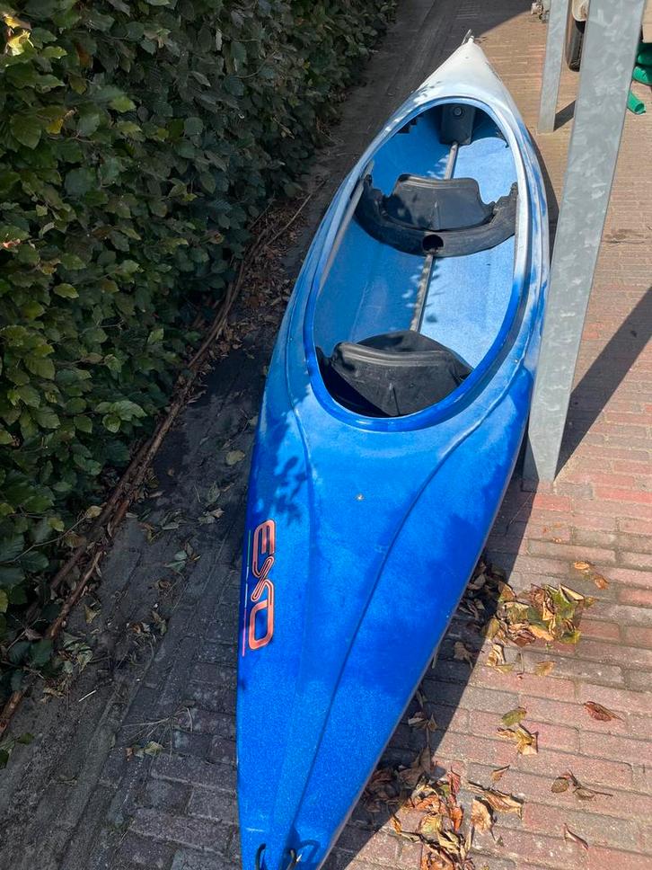 Exo Ladique 2 persoons kajak kayak, Watersport en Boten, Kano's, Zo goed als nieuw, Kajak, Twee personen, Met peddels, Ophalen of Verzenden