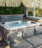 Silverspas massagebad jaccuzzi 4 personen, Tuin en Terras, Bubbelbaden en Hottubs, Ophalen, Gebruikt, Filter, Vast