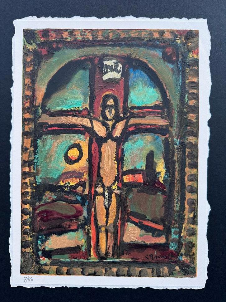 Georges Roualt ets, Antiek en Kunst, Kunst | Etsen en Gravures, Ophalen