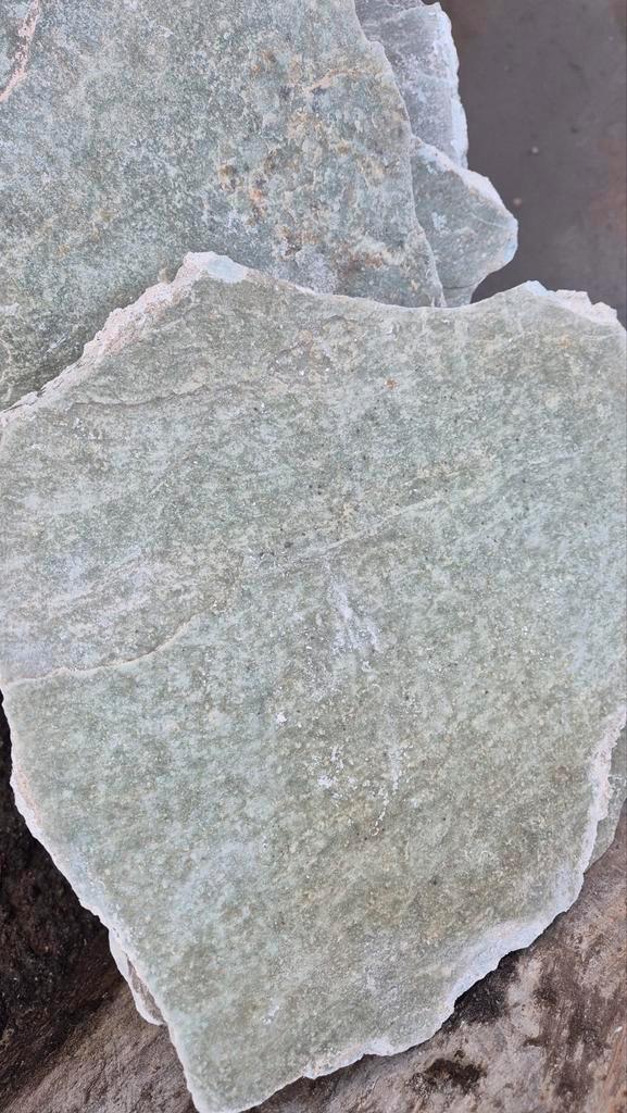 Flagstones - Tuinbestrating, Tuin en Terras, Grind, Keien en Split, Gebruikt, Overige typen, Groen, Leisteen, Ophalen of Verzenden