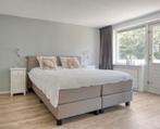 Boxspring 200x180 + Topper - Creil, Gebruikt, Beige, Tweepersoons, Ophalen of Verzenden