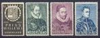 Nederland NVPH nr 252/5 ongebruikt Willem van Oranje 1933, Postzegels en Munten, Postzegels | Nederland, Verzenden, T/m 1940, Postfris
