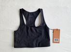 NIEUW Girlfriend Collective | Black Paloma Sports Racer Bra, Ophalen of Verzenden, Nieuw, Zwart