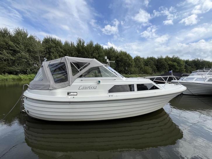 SCAND 25 Classic AV Noorse Spitsgatter (bj 1994), Watersport en Boten, Motorboten en Motorjachten, Gebruikt, Polyester, 6 tot 9 meter