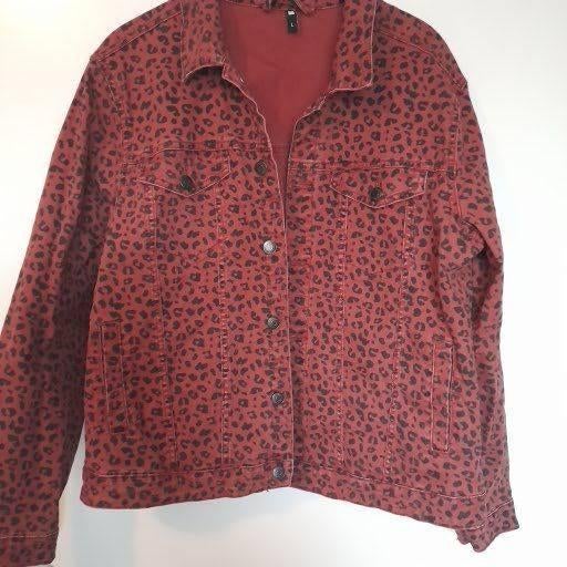 Jeans bruin panter mtL, Ophalen of Verzenden, Zo goed als nieuw, Maat 42/44 (L), Bruin