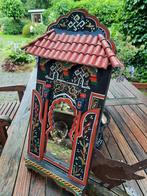 Oosterse Brocante Spiegel Marokkaanse deurtjes handmade, Huis en Inrichting, Minder dan 50 cm, Gebruikt, Ophalen of Verzenden