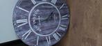 Te koop grote wandklok doorsnee 100 cm, Huis en Inrichting, Woonaccessoires | Klokken, Ophalen of Verzenden, Zo goed als nieuw