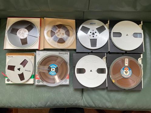 13 Bandrecorder banden, diverse merken, Audio, Tv en Foto, Bandrecorders, Onderdeel, Ophalen of Verzenden