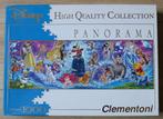 Disney Panorama Puzzel met Disneyfamilie, Ophalen, 500 t/m 1500 stukjes, Zo goed als nieuw, Legpuzzel