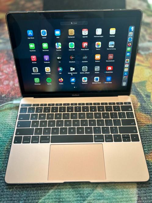 MACBOOK RETINA 12 inch met cover en beschermhoes, Computers en Software, Apple Macbooks, Ophalen of Verzenden