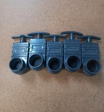 5 x 40 mm schuifkraan Nieuw  beschikbaar voor biedingen