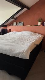 Swiss Sense Boxspring zwart 180x200, Ophalen, Gebruikt, Zwart, Tweepersoons