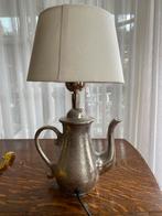 Verzilverde Lamp - Theepot Design, Ophalen of Verzenden