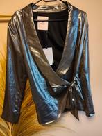 Freebird Dames Wikkel Jasje Metallic Zilver - S & XS, Nieuw, Ophalen of Verzenden, Freebird, Maat 36 (S)