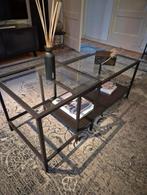 Ikea salontafel set + bijzettafel/ laptoptafel, Huis en Inrichting, Tafels | Salontafels, Ophalen, Rond, 50 tot 100 cm, Zo goed als nieuw