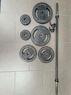 Les Mills Halterset met Gewichten, Sport en Fitness, Fitnessmaterialen, Ophalen, Zo goed als nieuw, Benen, Halterset