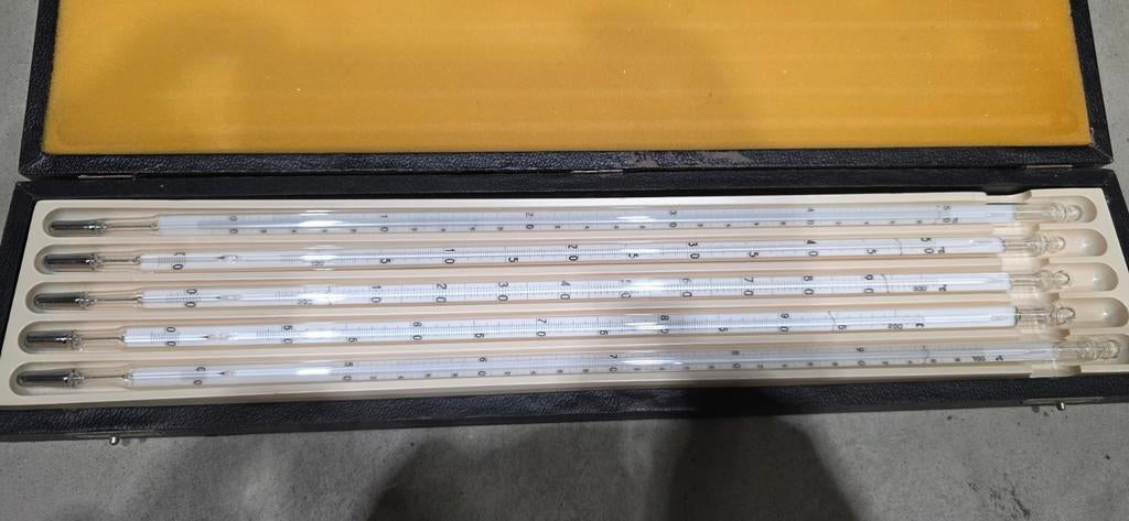 Antieke Kwik Thermometers - Zo Goed Als Nieuw!, Ophalen of Verzenden