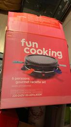 Gourmetstel Hema 4 stuks, Ophalen of Verzenden, Zo goed als nieuw, 4 t/m 7 personen