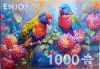 Enjoy - Tropical companions - 1000 stukjes, Ophalen, 500 t/m 1500 stukjes, Zo goed als nieuw, Legpuzzel