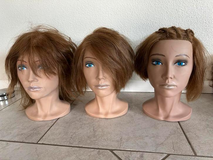 4x kappershoofd kniphoofd opmaakhoofd hoedenhoofd H 30, Sieraden, Tassen en Uiterlijk, Uiterlijk | Haarverzorging, Nieuw, Overige typen