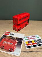 Vintage LEGO 384 Londense Bus, Ophalen of Verzenden, Gebruikt, Complete set, Lego