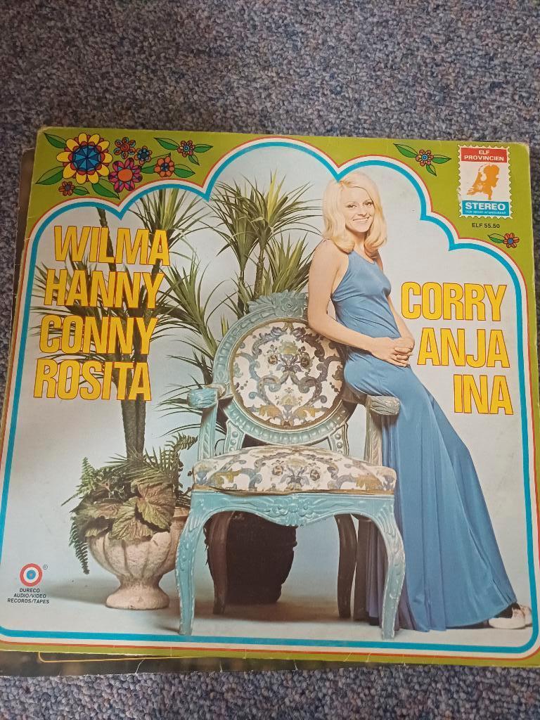 Elpee corry wilma hannie, Ophalen of Verzenden, Gebruikt, Overige formaten, Levenslied of Smartlap